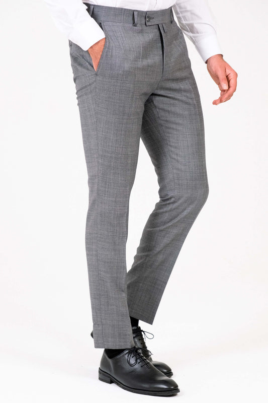 Business trousers - medium grey