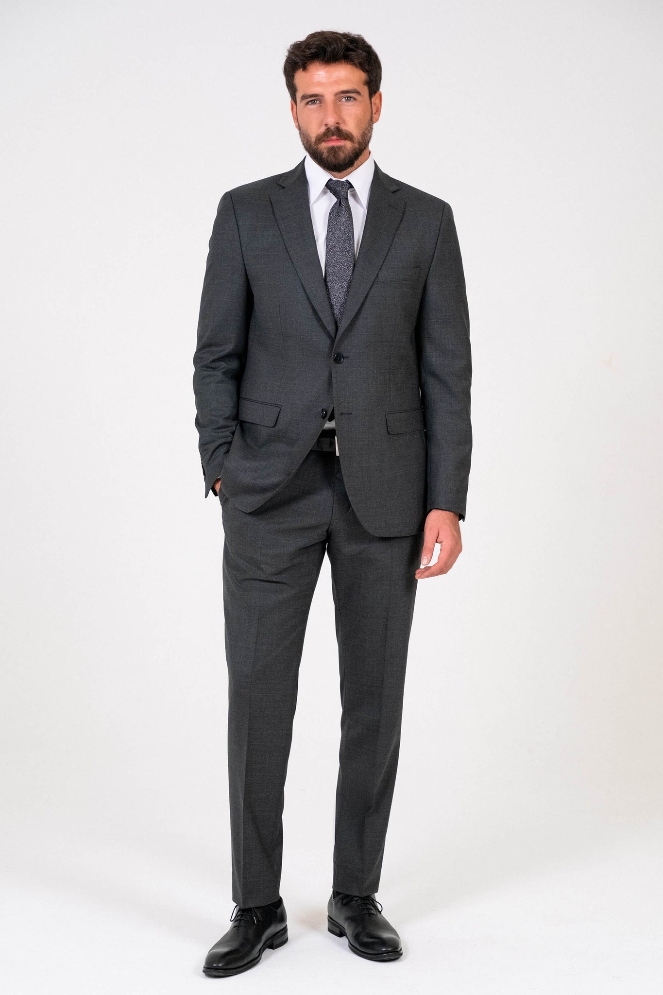 Slim Fit Suit - Anthracite