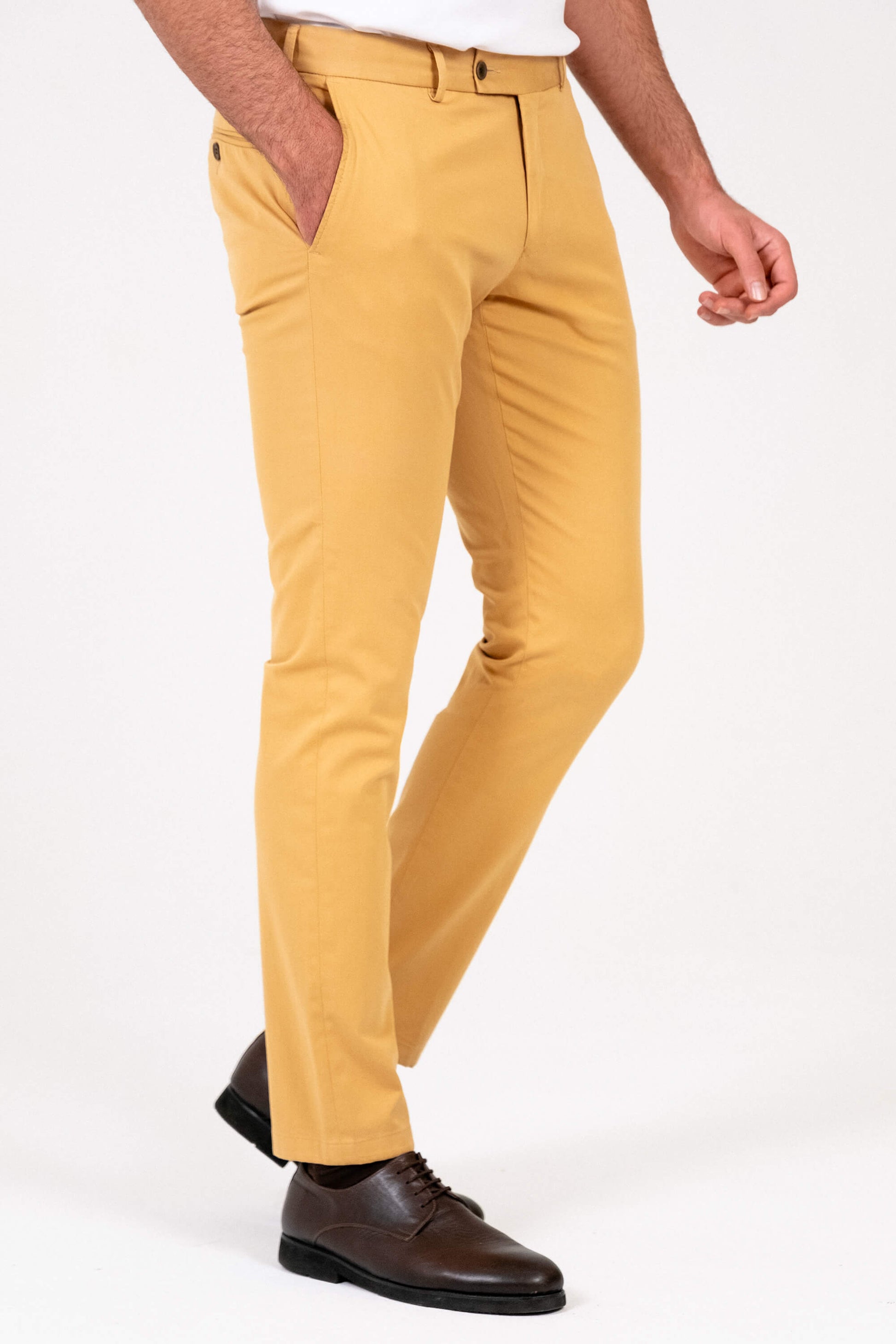 Chinohose – Gelb